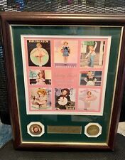 Shirley Temple America’s Little Sweetheart Framed Pictures & Coin 16x12.5 picture