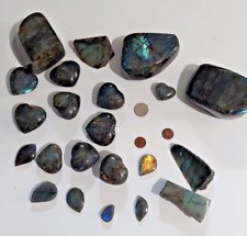 Labradorite 22 Piece Collection From Madagascar Wholesale -Beautiful Lot picture