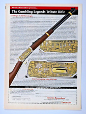 2005 The Gambling Legends Tribute Deadwood Tombstone Original Print Ad 8 x 10.5