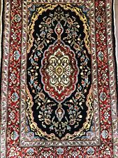 Small Authentic Handwoven Kayseri Silk Islamic Prayer Rug Excellent Clean picture