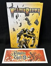 Weapon Brown Hardcover Omega Edition NM+ (Death Ray Graphics 2014) Signed LTD. picture