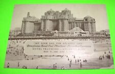 Traymore Hotel 1928 Atlantic City NJ Post Card PA Coal Merchants Convention  picture