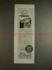 1952 Voigtlander Prominent Camera Ad - Pic Takers Rave picture