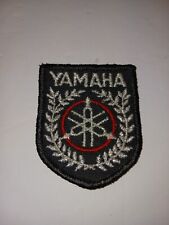 Vintage Yamaha Race Logo Patch -- Shield Shaped picture
