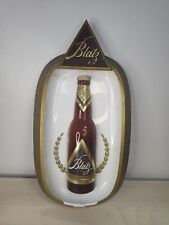 (VTG) 1950s BLATZ Beer 3-D bottle back bar back Sign Milwaukee's finest  picture