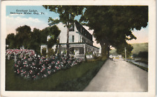 Postcard Vintage Courtney Lodge in Delaware Water Gap, PA picture