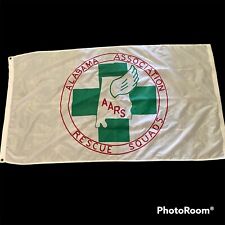 Vintage Alabama Association Of Rescue Squads Flag Banner 61 X 34 LNC picture