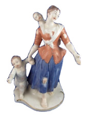 Antique 20thC Nymphenburg Porcelain Beggar Lady Figure Figurine Porzellan Figur picture