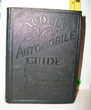 VINTAGE Antique Audels New Automobile AUTO Guide by Frank D. Graham 1938 A20 VGC picture