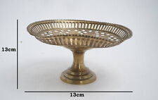 Vintage Brass Handicrafts-Beautiful Brass Handmade Curved Bowl picture