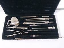 Antique Compass Set For Tecnical Drafting With Dotted Line Tool 1930s Germany picture