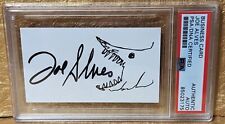 Joe Alves Autograph PSA/DNA Signed Sketch Business Card Movie Jaws Designer 🦈 picture