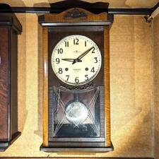 Showa retro wind-up pendulum clock SEIKOSHA antique wall clock picture