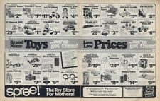 Spree Toy Store ad 1971 AMF Kenner Tasco Marx Lesney Coleco Lionel Tonka Hasbro picture
