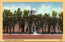 Carson City Nevada NV State Capitol Building Vintage Postcard Unposted Unused picture