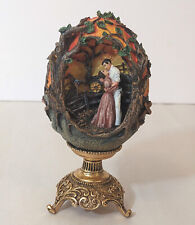Gone With The Wind Flames Of Romance Franklin Mint Egg picture