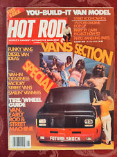 Rare HOT ROD Car Magazine August 1976 B F Goodrich Conversion Chevy VAN picture