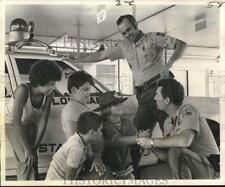 1973 Press Photo Louisiana State Police Boy's camp near Holden, Louisiana picture