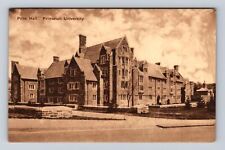 Princeton NJ-New Jersey, Pyne Hall, Princeton University Vintage c1930 Postcard picture