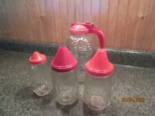 Medco NY Vintage Kitchen Set - Red Art Deco picture