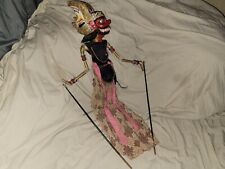 Antique/ Vintage Indonesia Wayang Golek  Marionette Puppet c/a 1800's  #2 picture