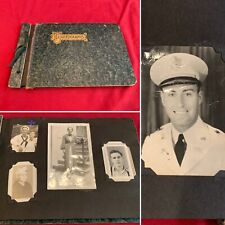 ORIGINAL WWII Named 1939 US Navy Scrapbook - USN Photos - 