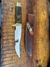 Vintage Smith & Wesson Fixed Blade Knife #6010 Blackie Collins Design USA picture