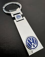 Nicest Elegant VW Volkswagen Keychain Online - Sleek Mirror Finish, BLUE Logo picture