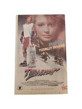 PRINT AD 1988 THRASHIN' Skateboard Movie Comic Book Size Original & Authentic  picture