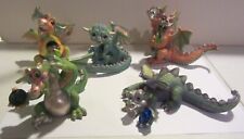 Franklin Mint Mood Dragons Limited Edition Lot Of 5 picture