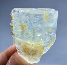 133 Ct Sky blue Beautiful Aquamarine Crystal Spicemen From Pakistan  picture