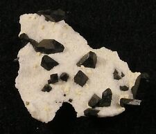 Neptunite Natrolite Crystal Specimen 5cm California USA 10.27g xtals both sides picture