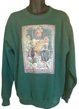 Vintage Walt Disney World Sweatshirt Embroidered Adult Sz Med Made in USA picture