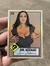 ‘52 Ava Addams  REFRACTOR HOLO Custom Art Card Limited By MPRINTS picture