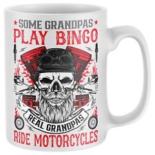 Real Grandpas Ride Motorcycles Gifts Funny Mugs Birthday Mug Motorbike Birthday picture
