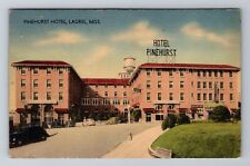 Laurel MS-Mississippi, Pinehurst Hotel, Advertising, Antique Vintage Postcard picture