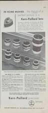 Magazine Ad - 1949 - Kern-Paillard Lenses - New York City, NY picture