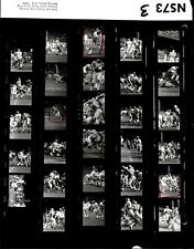 LD342 1973 Original Contact Sheet Photo WASHINGTON REDSKINS vs DETROIT LIONS picture
