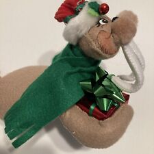 Vintage 2010 Christmas Annalee Gift Giving Walrus Felt Plushie 75th Anniversary picture