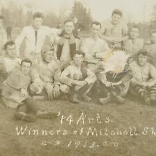 Rare 1913 Postcard Victoria Australia Cricket Team Winners of Mitchell Shield picture