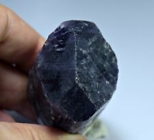 112 Gram Top Quality  Fluorescent Terminated Purple Scapolite Crystal @Badakhsha picture