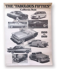 1982 The Fabulous Fifties California Style Original Poster 19” X 25” 003 picture