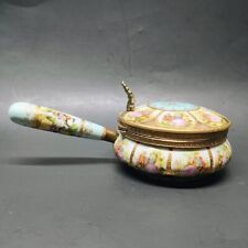 Gorgeous Porcelain Silent Butler with Courtship Panels Arnart Royal Vienna MINT picture