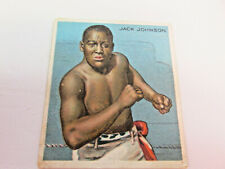  Rare 1910 Mecca Cigarettes T218 Jack Johnson Front View Rookie Card  MAKE OFFER picture