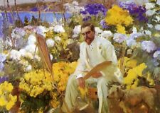 Art Oil painting Louis-Comfort-Tiffany-Joaquin-Sorolla-y-Bastida-oil-paint picture