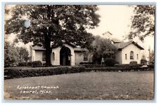 Laurel Mississippi MS Postcard RPPC Photo Episcopal Church c1910's Antique picture