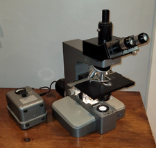 Antique Microscope - Leitz Wetzlar Orthoplan & Transformator -5 Objectives picture