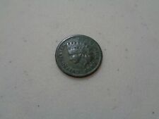 1883 Indian Head Penny Coin Back Side Rough Bad Damaged Poor Condition US Coin picture