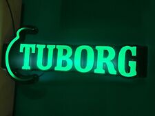VINTAGE TUBORG ADVERTISING WALL LIGHT SIGN picture
