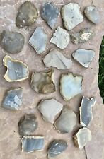 VERY GOOD QUALITY* 21 pc Central TX “Edwards Plateau”Chert Spalls~Flint Knapping picture